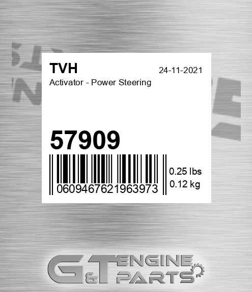 57909 Activator - Power Steering