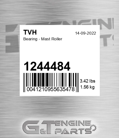 1244484 Bearing - Mast Roller