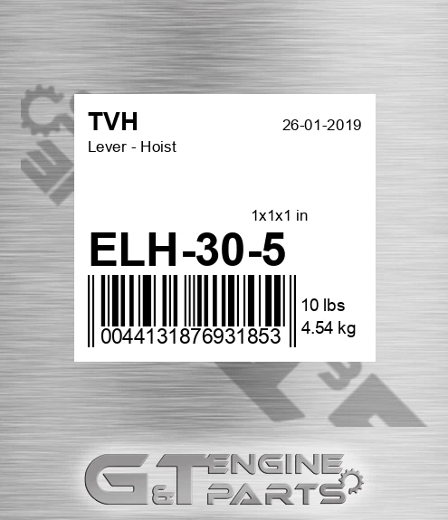ELH-30-5 Lever - Hoist
