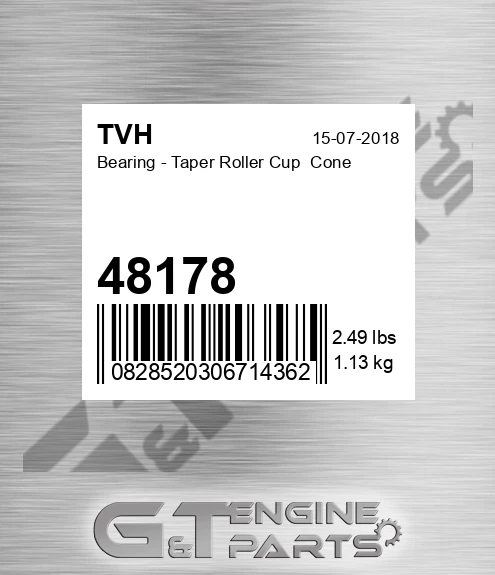 48178 Bearing - Taper Roller Cup Cone