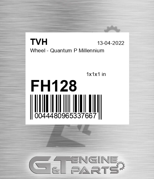 FH128 Wheel - Quantum P Millennium