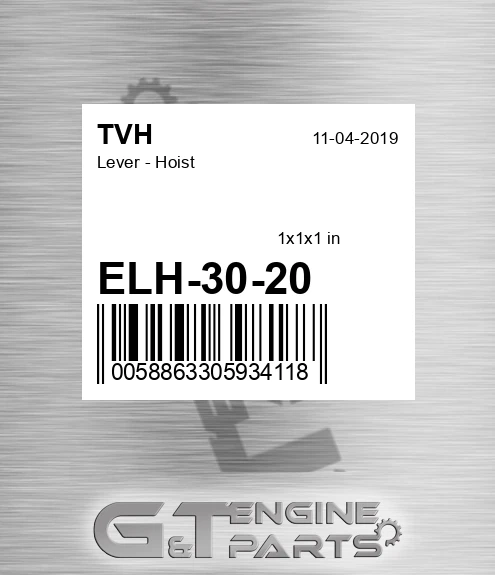 ELH-30-20 Lever - Hoist