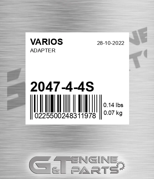 2047-4-4S Adapter for VARIOS