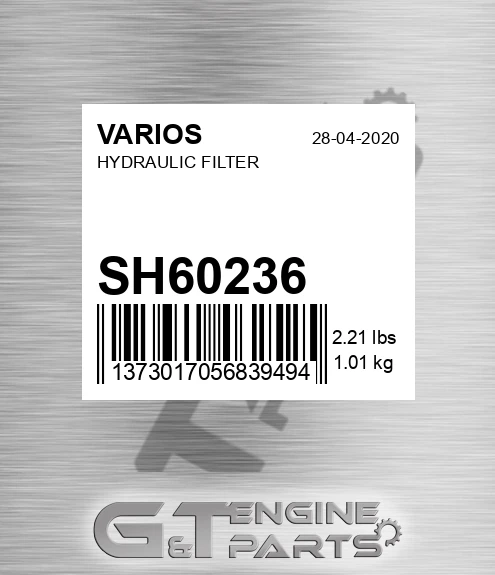 SH60236 Hydraulic Filter