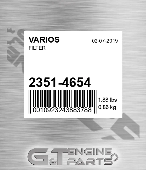 2351-4654 Filter