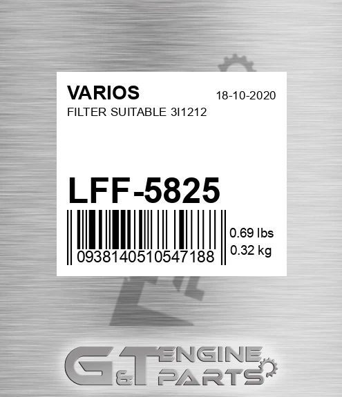 LFF-5825 Filter Suitable 3i1212