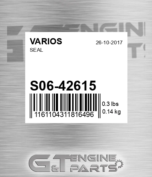 S06/42615 Seal