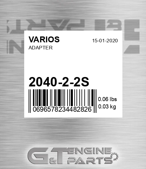 2040-2-2S Adapter for VARIOS