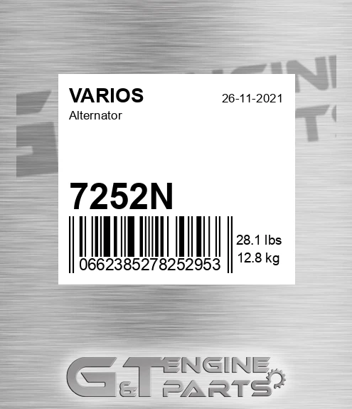 7252N Alternator