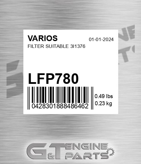 LFP-780 Filter Suitable 3i1376