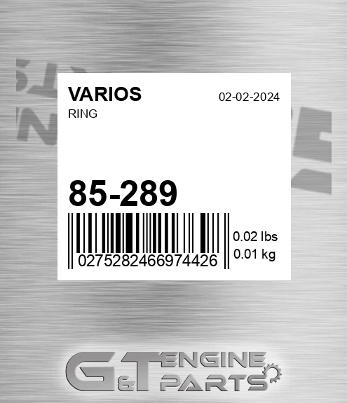 85-289 Ring