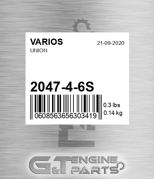 2047-4-6S Union for VARIOS