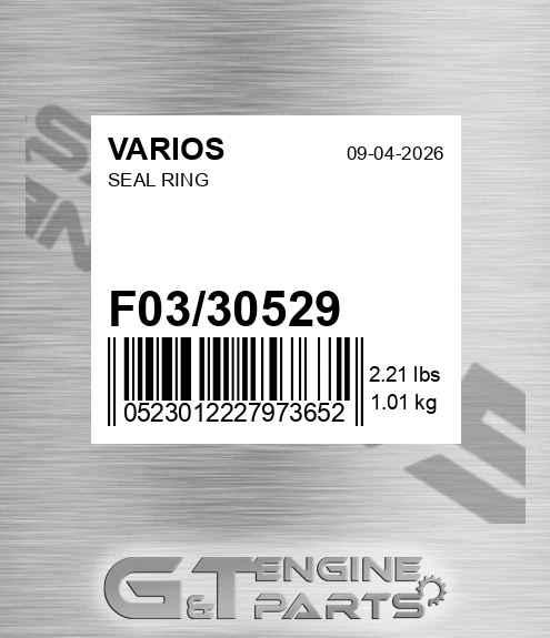 F03/30529 Seal Ring