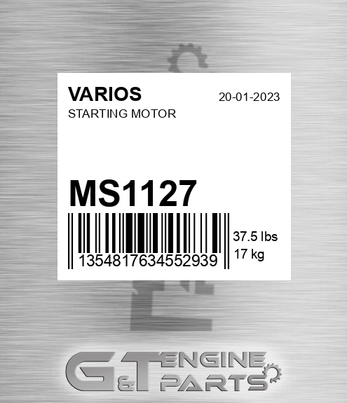 MS1127 Starting Motor