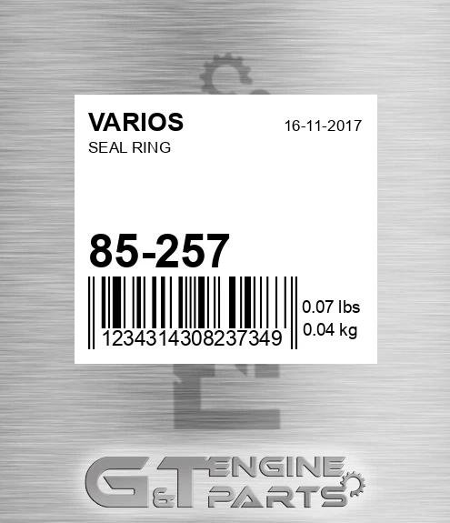 85-257 Seal Ring