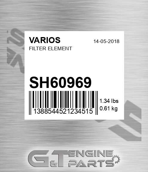 SH60969 Filter Element