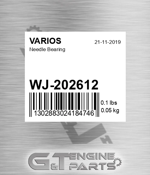 WJ-202612 Needle Bearing