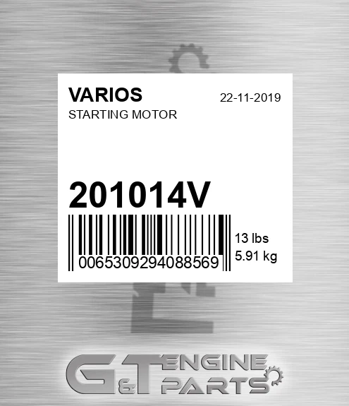 201014V Starting Motor
