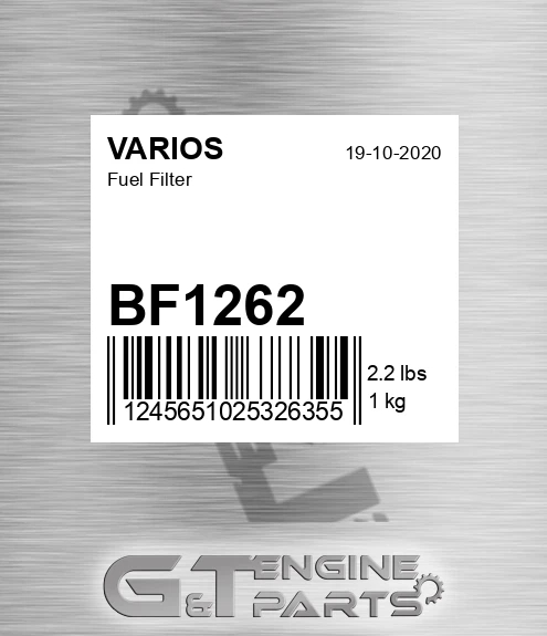 BF1262 Fuel Filter