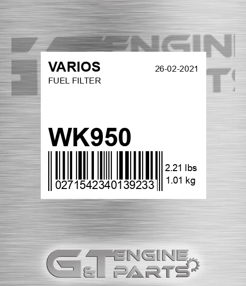 WK950 Fuel Filter