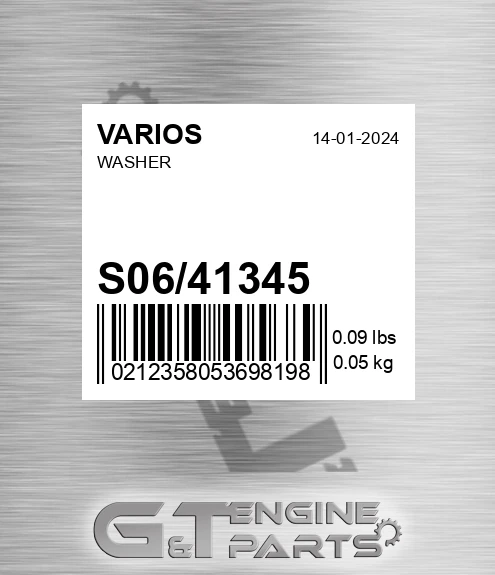 S06/41345 Washer