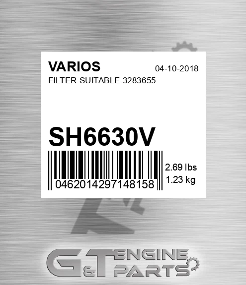 SH6630V Filter Suitable 3283655