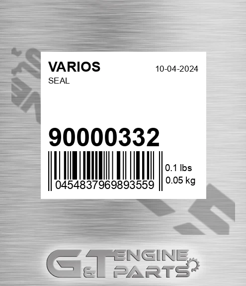 900.00332 Seal