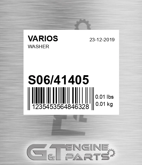 S06/41405 Washer