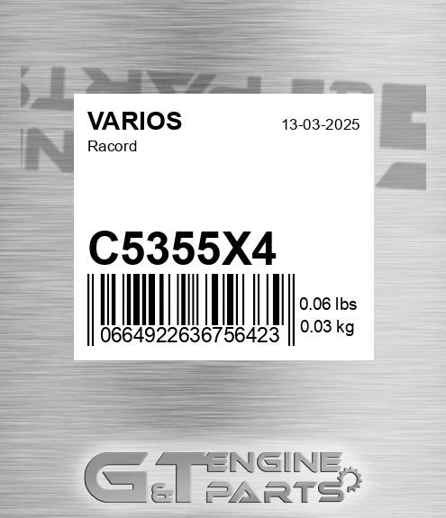 C5355X4 Elbow