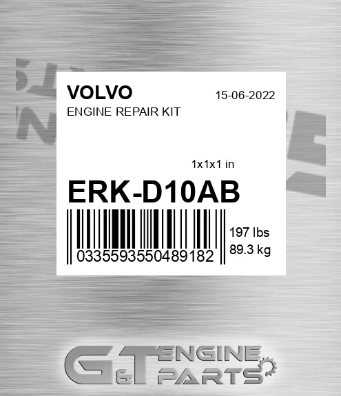 ERK-D10AB ENGINE REPAIR KIT