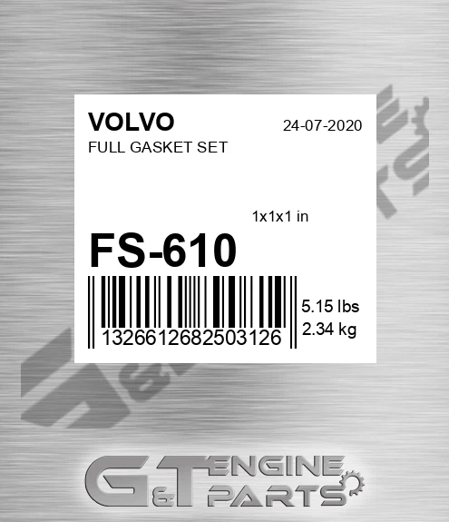 FS-610 FULL GASKET SET