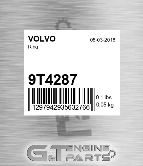 9T4287 Ring