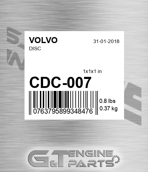 CDC-007 DISC