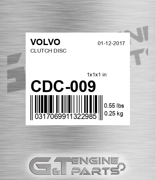 CDC-009 CLUTCH DISC