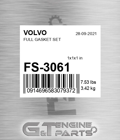 FS-3061 FULL GASKET SET
