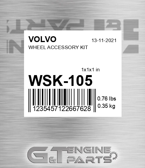 WSK-105 WHEEL ACCESSORY KIT