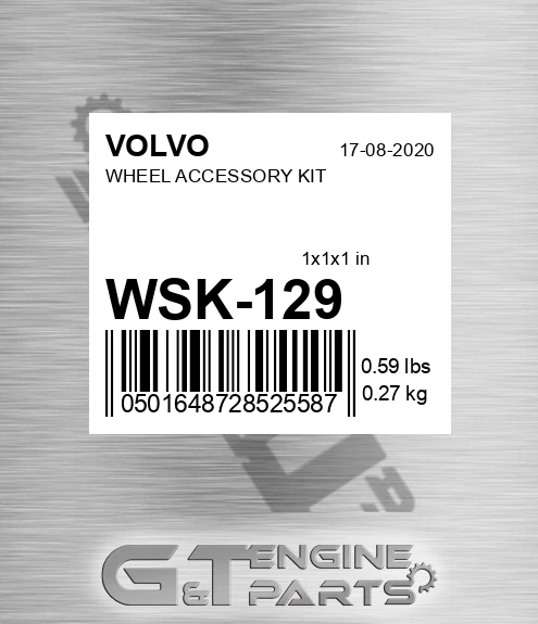 WSK-129 WHEEL ACCESSORY KIT