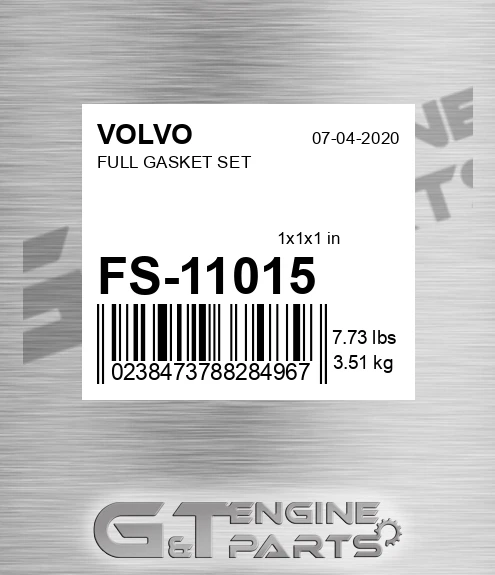 FS-11015 FULL GASKET SET