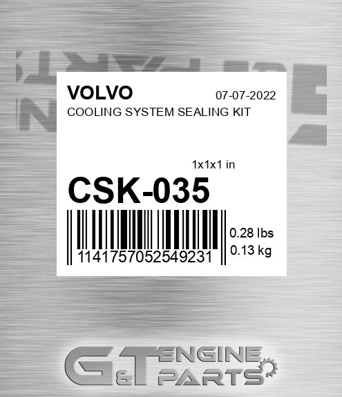 CSK-035 COOLING SYSTEM SEALING KIT