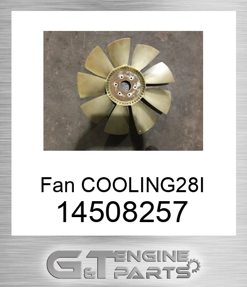 14508257 Fan COOLING28I