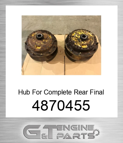 4870455 Hub For Complete Rear Final Drive