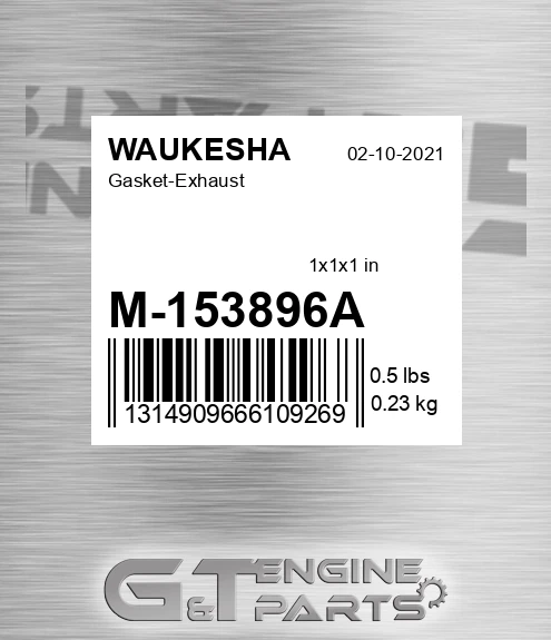 M-153896A Gasket-Exhaust