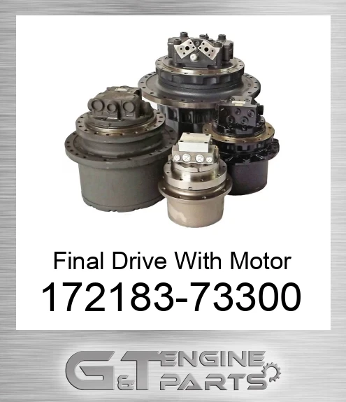 172183-73300 Final Drive With Motor