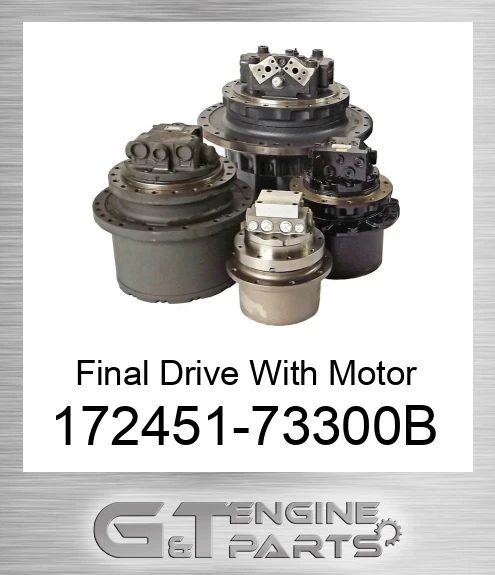 172451-73300B Final Drive With Motor