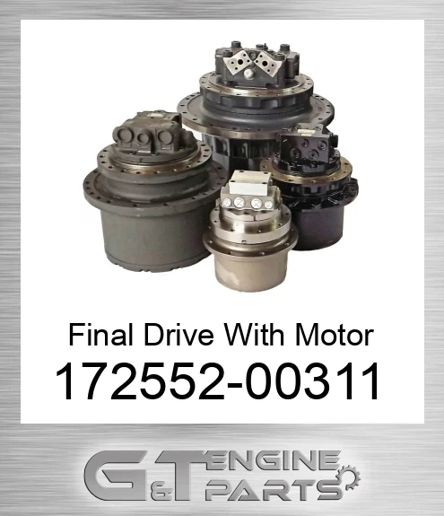 172552-00311 Final Drive With Motor