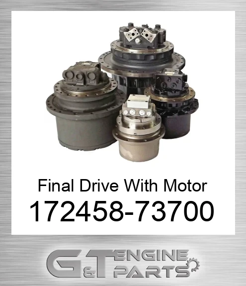 172458-73700 Final Drive With Motor